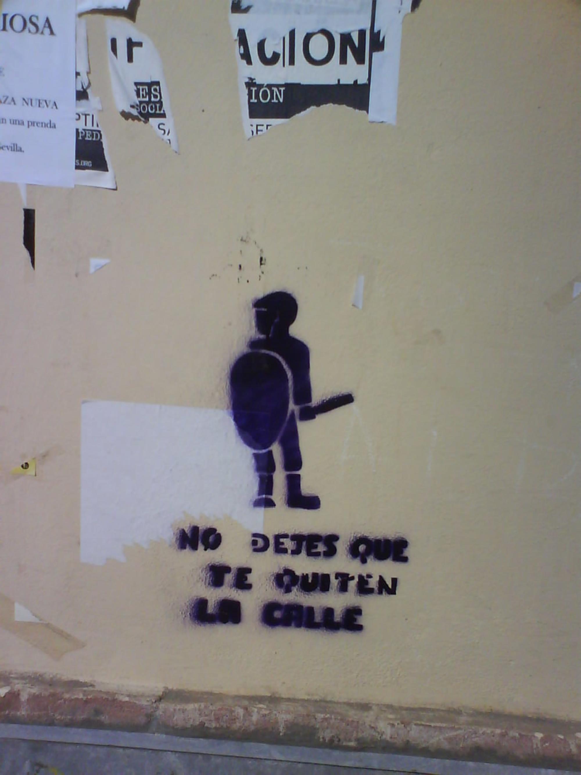 No dejes que te quiten la calle
